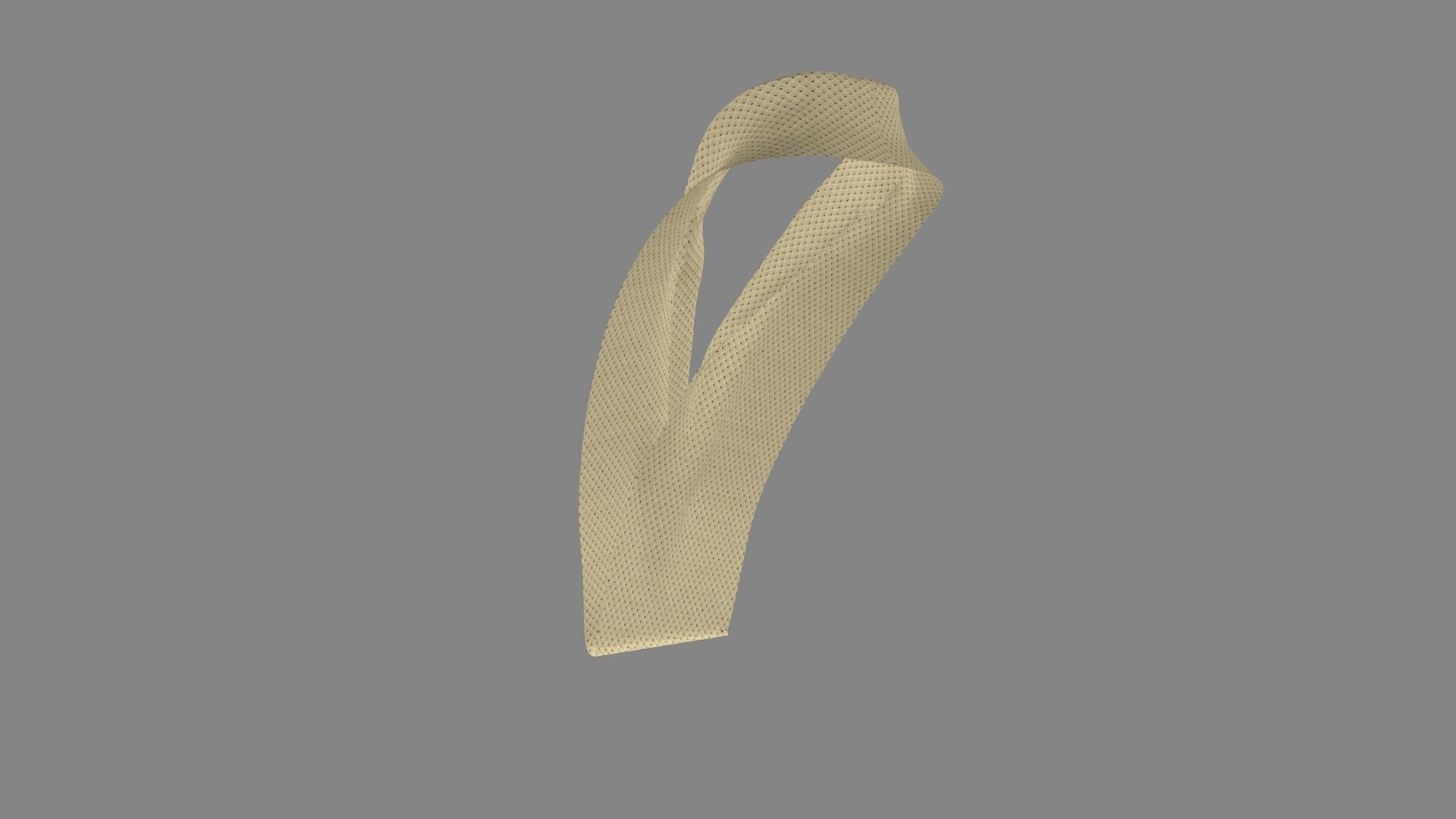 Dress collars scarves and necklaces decorated 3d models 3D model_6