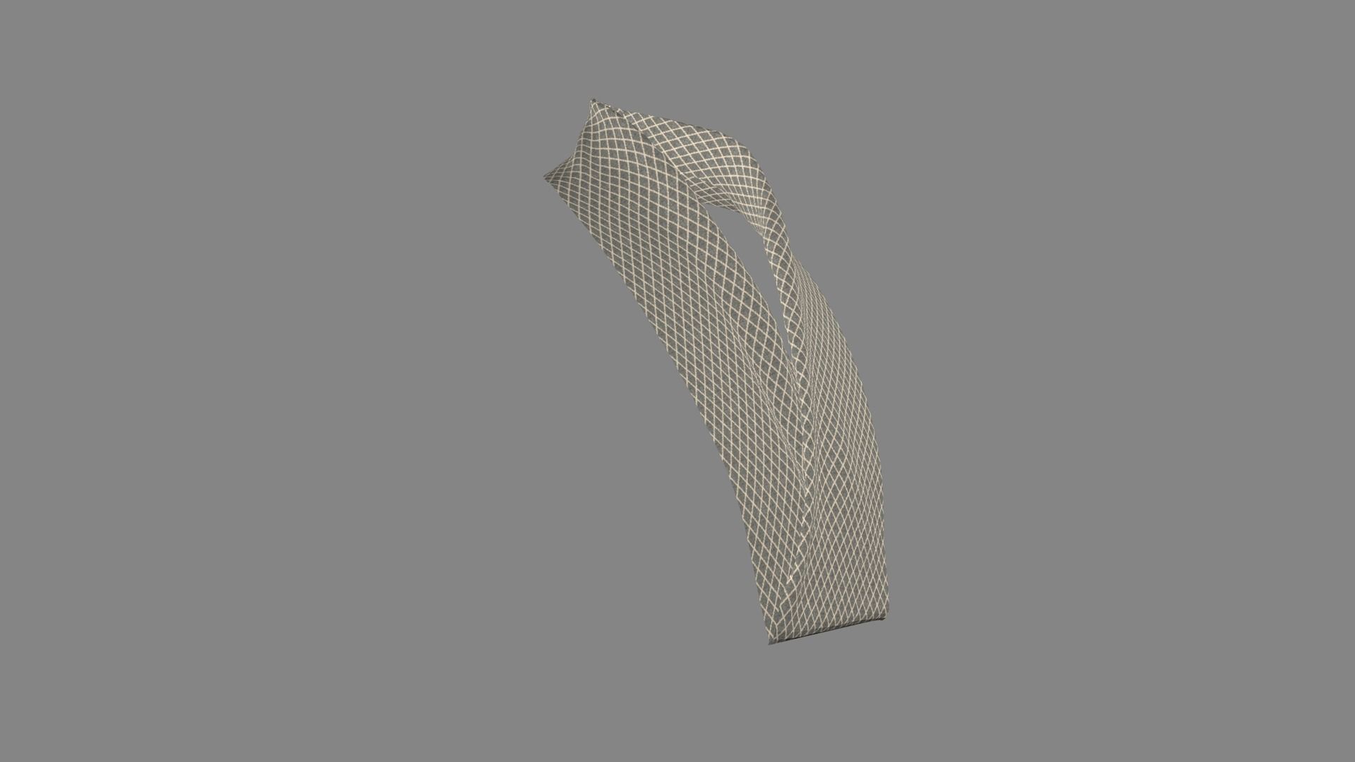 Dress collars scarves and necklaces decorated 3d models 3D model_3