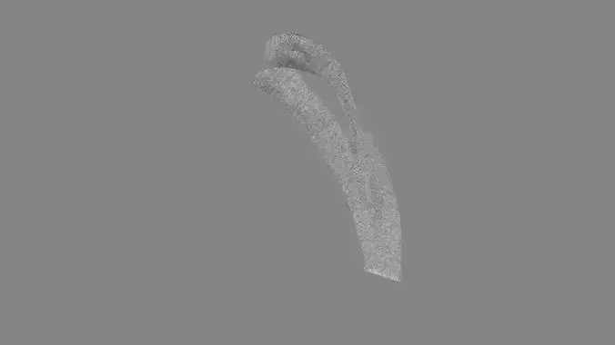 Dress collars scarves and necklaces decorated 3d models