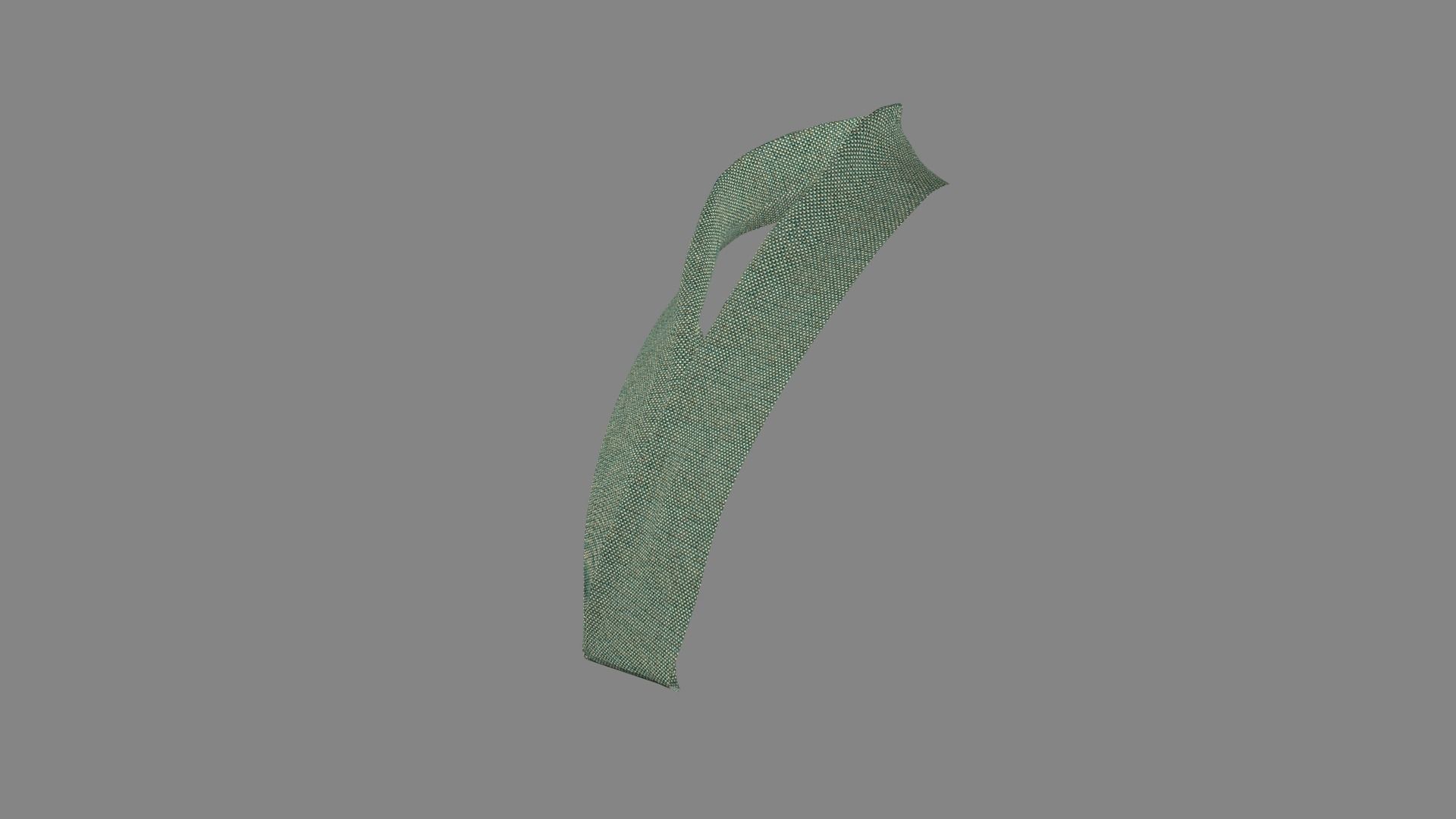 Dress collars scarves and necklaces decorated 3d models 3D model_3