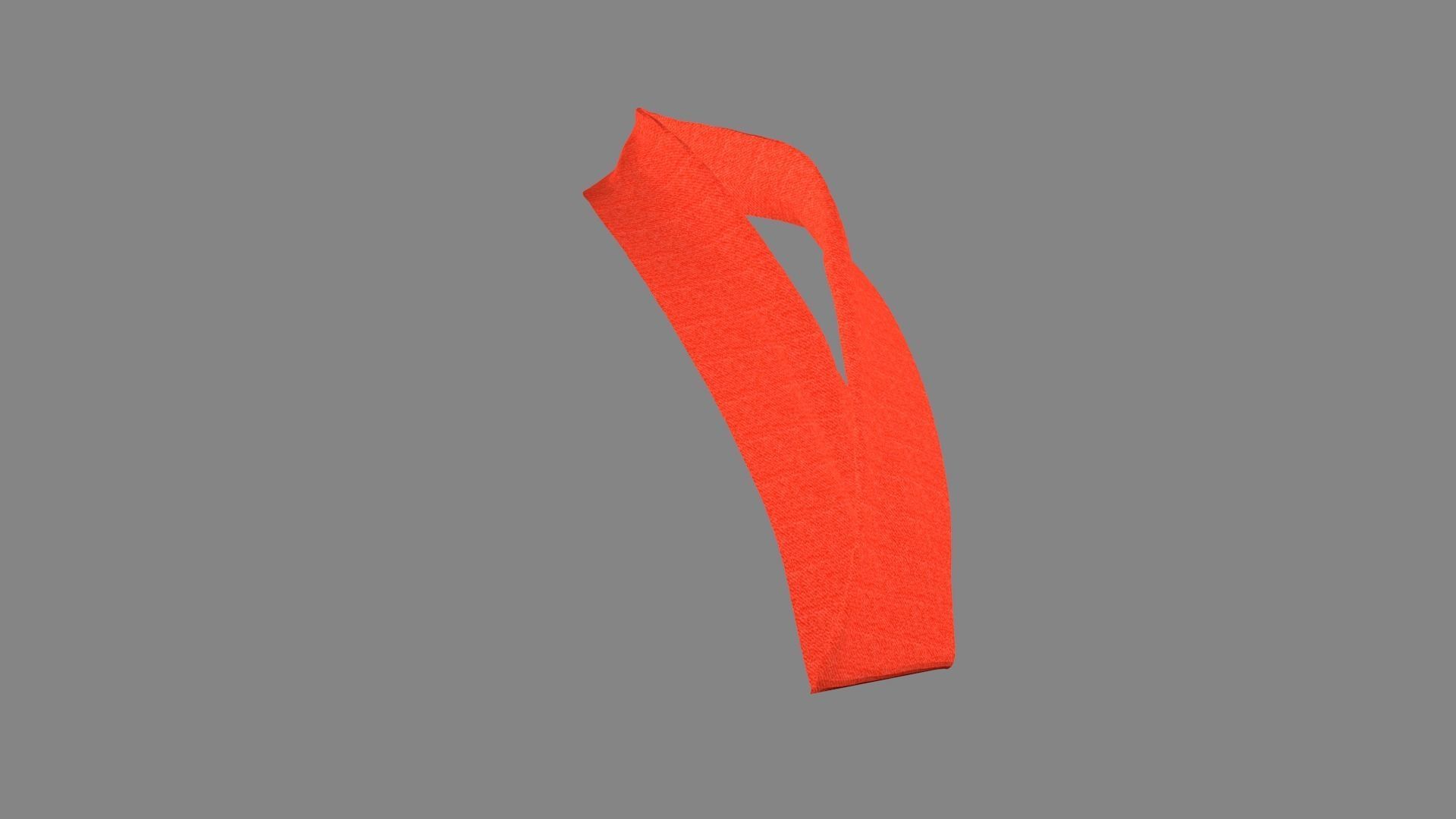 Dress collars scarves and necklaces decorated 3d models 3D model_6