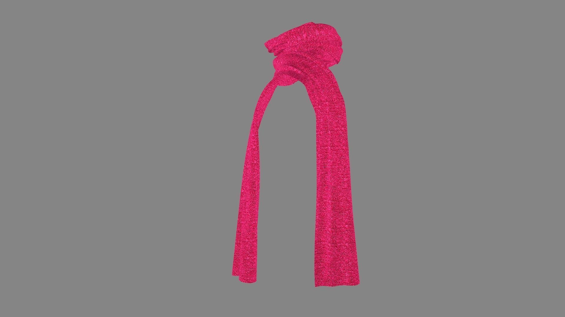 Dress collars scarves and necklaces decorated 3d models 3D model_2