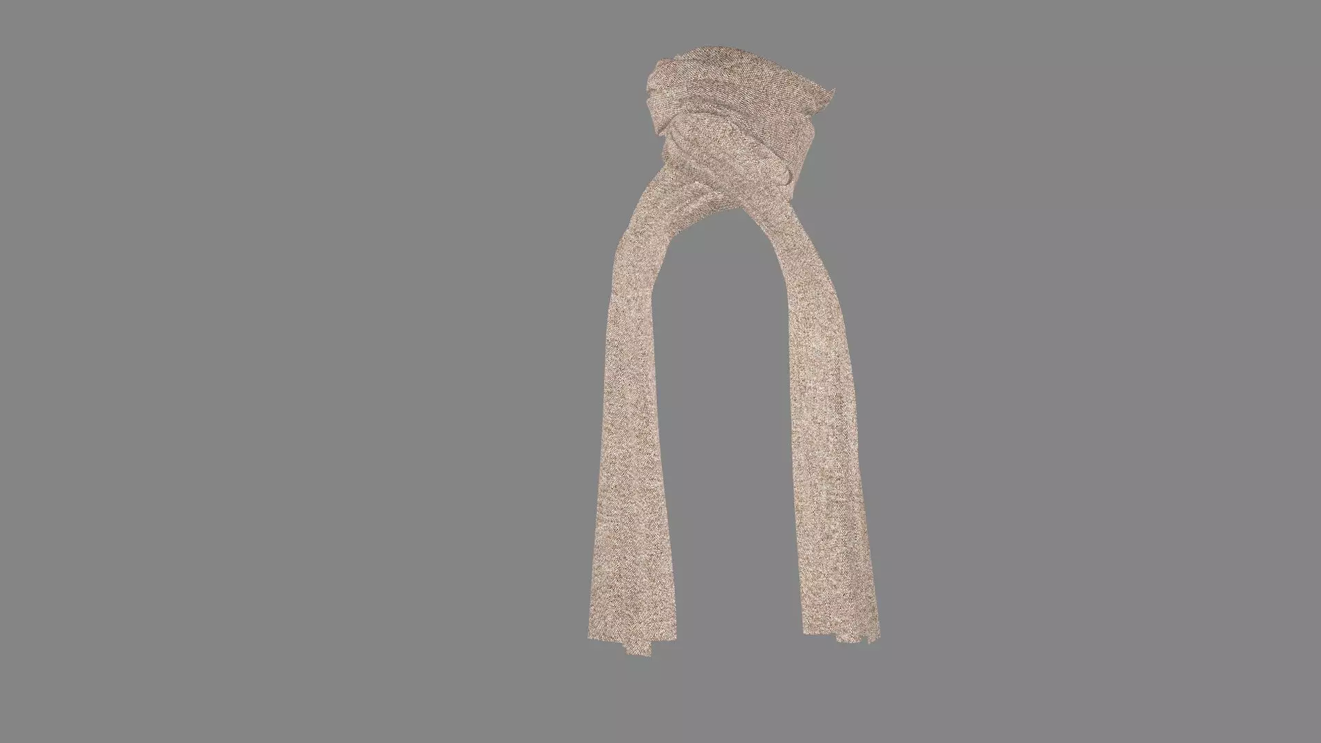 Dress collars scarves and necklaces decorated 3d models 3D model_0