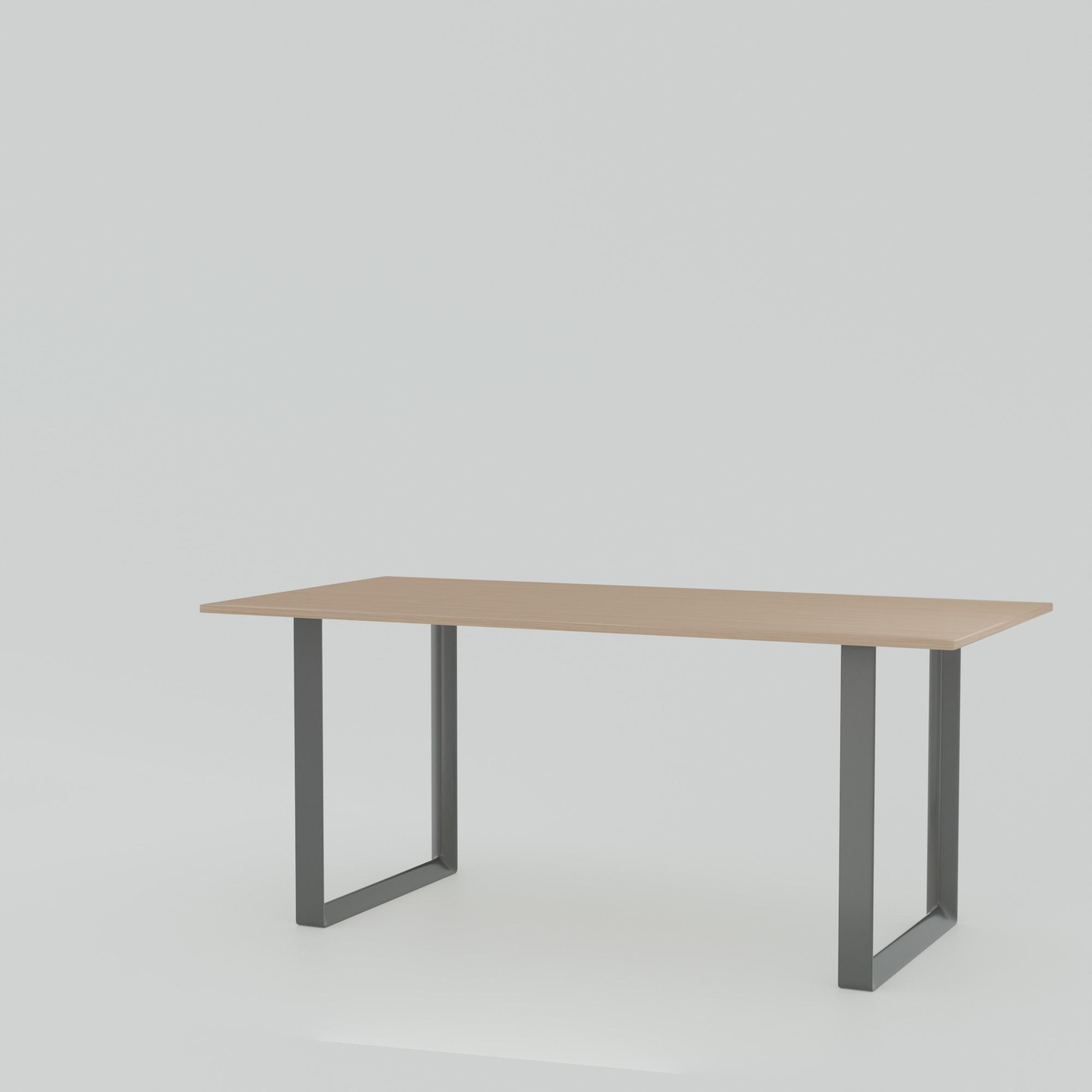 Table by Muuto Low-poly 3D model_3