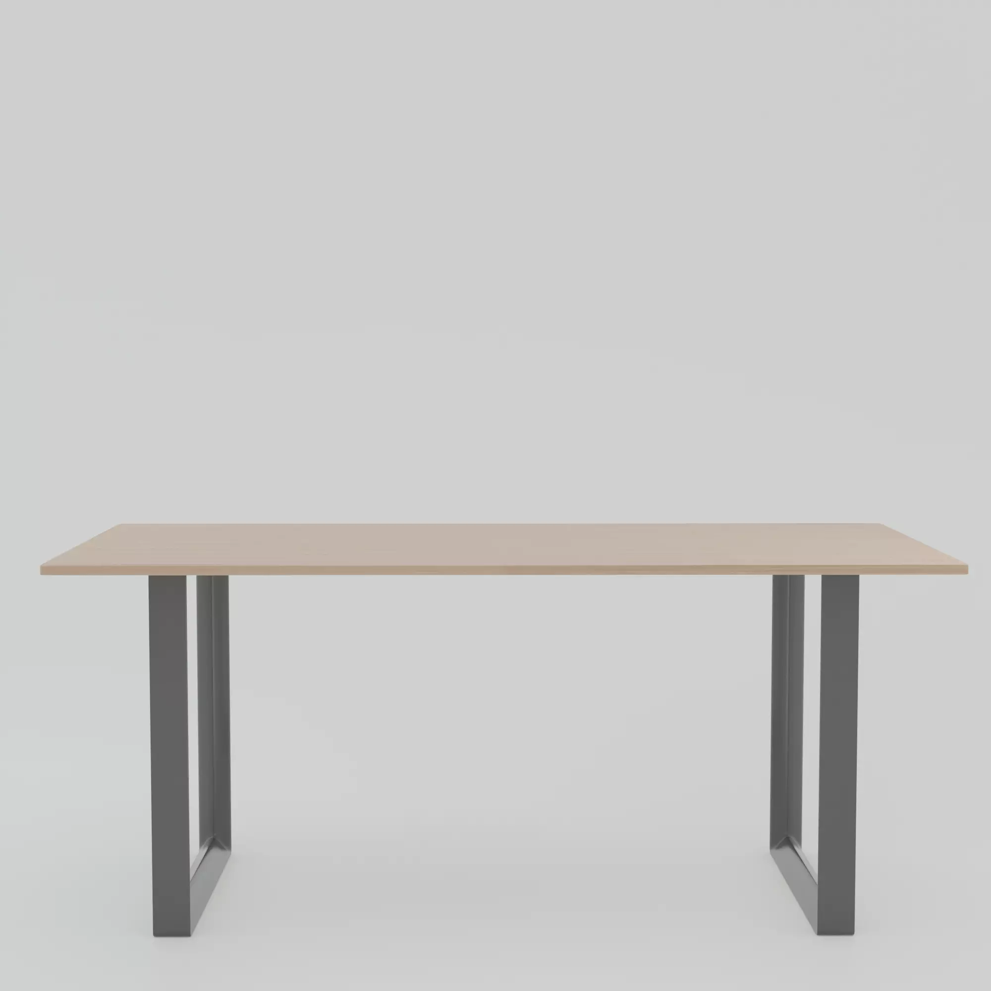 Table by Muuto Low-poly 3D model_0