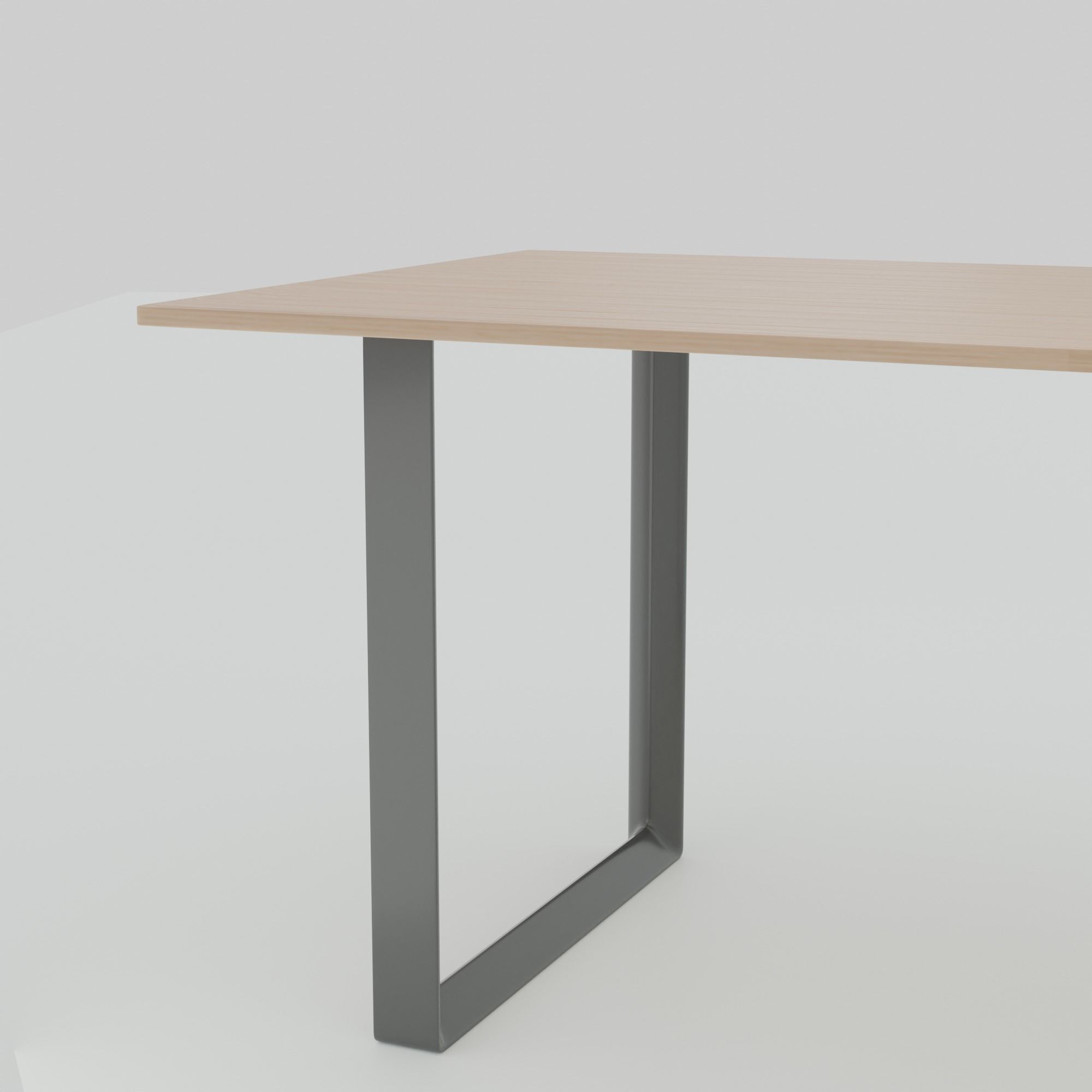 Table by Muuto Low-poly 3D model_4