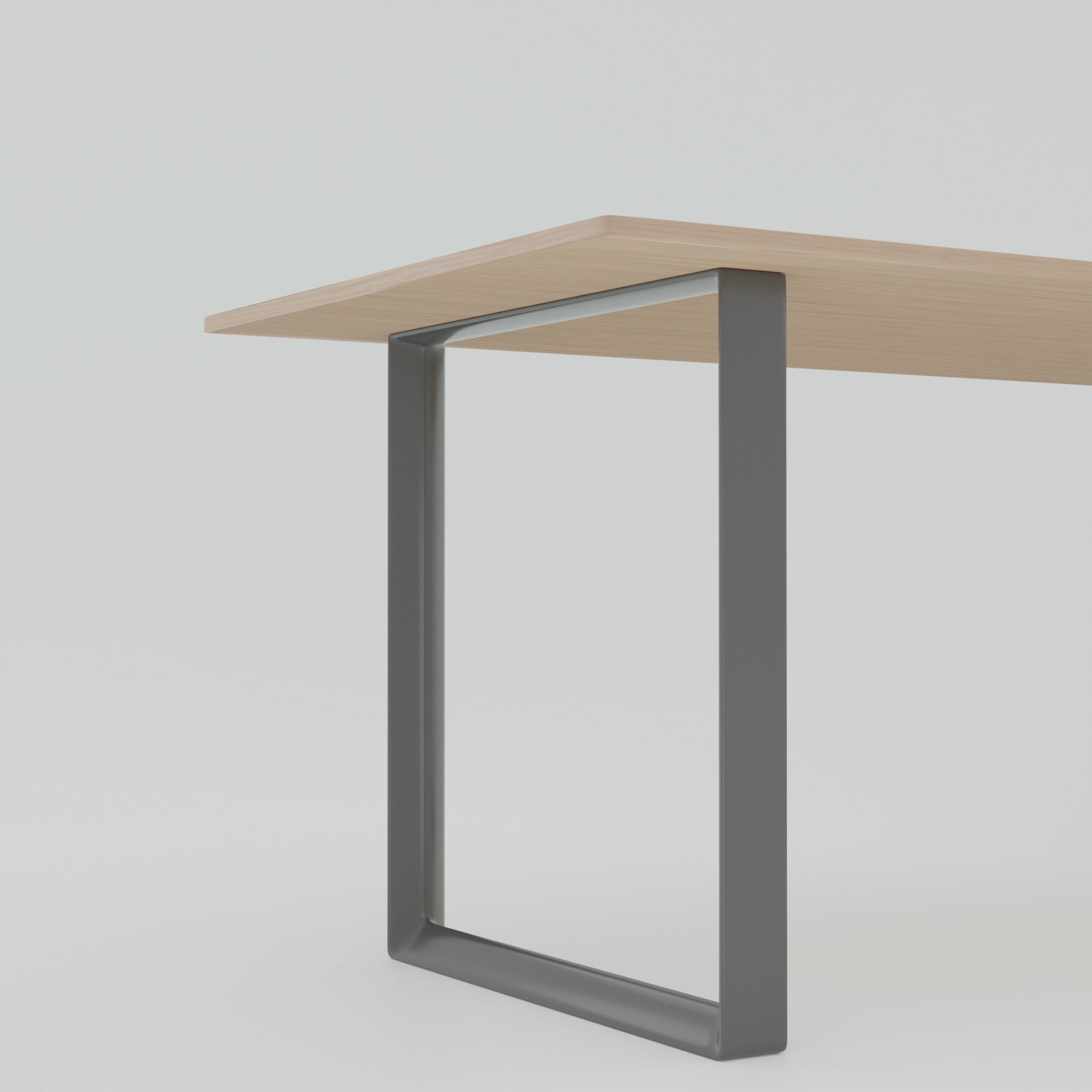 Table by Muuto Low-poly 3D model_6