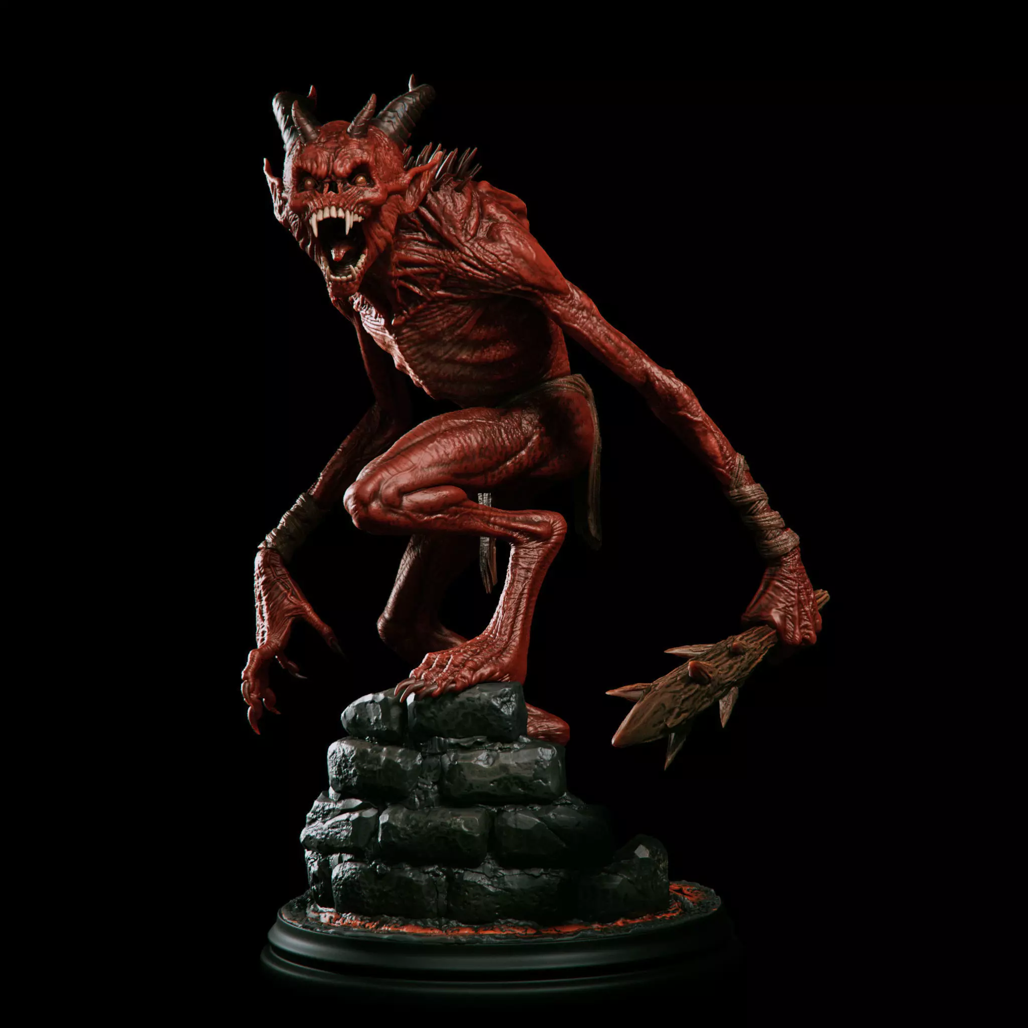 Fallen 3D print model_0