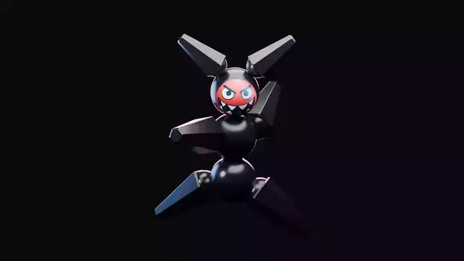 Nanobot Evil Mode 3D Model