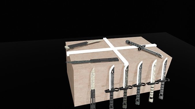 Combo m9 and baterflu 3D model