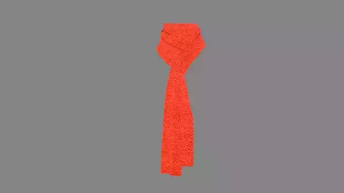 Dress collars scarves and necklaces decorated 3d models