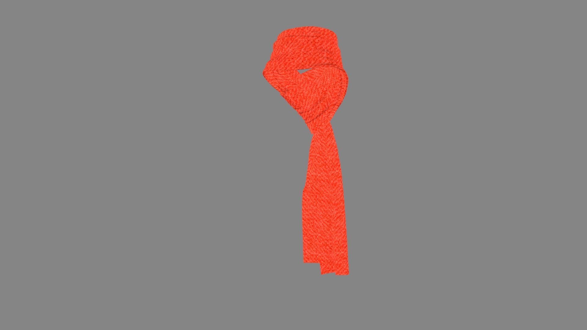 Dress collars scarves and necklaces decorated 3d models 3D model_4
