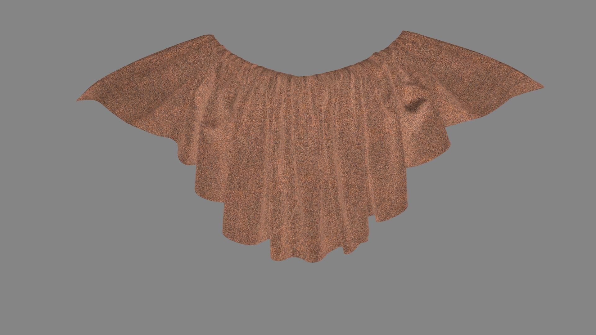 Dress collars scarves and necklaces decorated 3d models 3D model_4