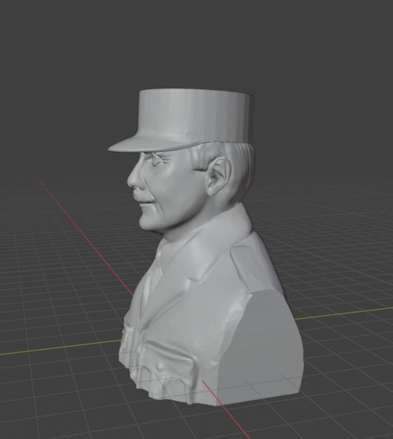 Philippe Petain 3D print model_14