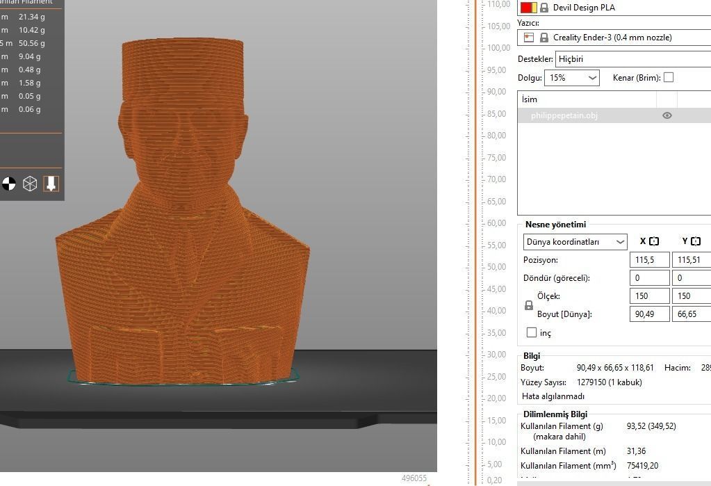 Philippe Petain 3D print model_12
