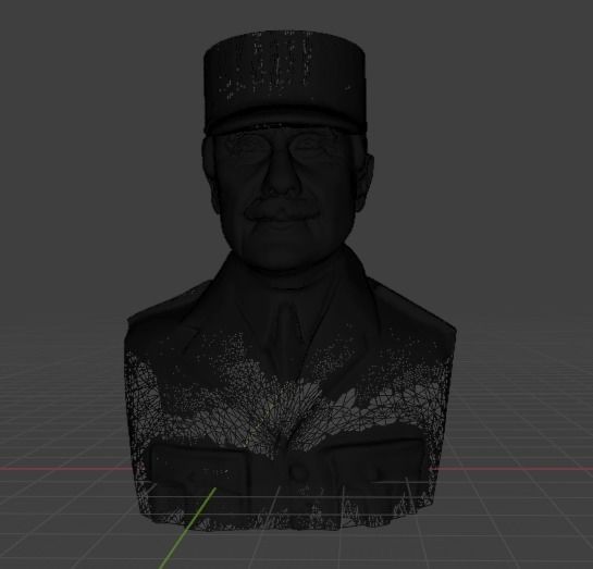 Philippe Petain 3D print model_10