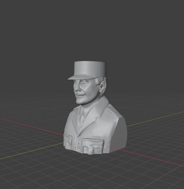 Philippe Petain 3D print model_8