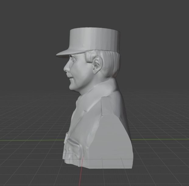 Philippe Petain 3D print model_15