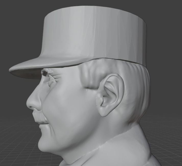 Philippe Petain 3D print model_7
