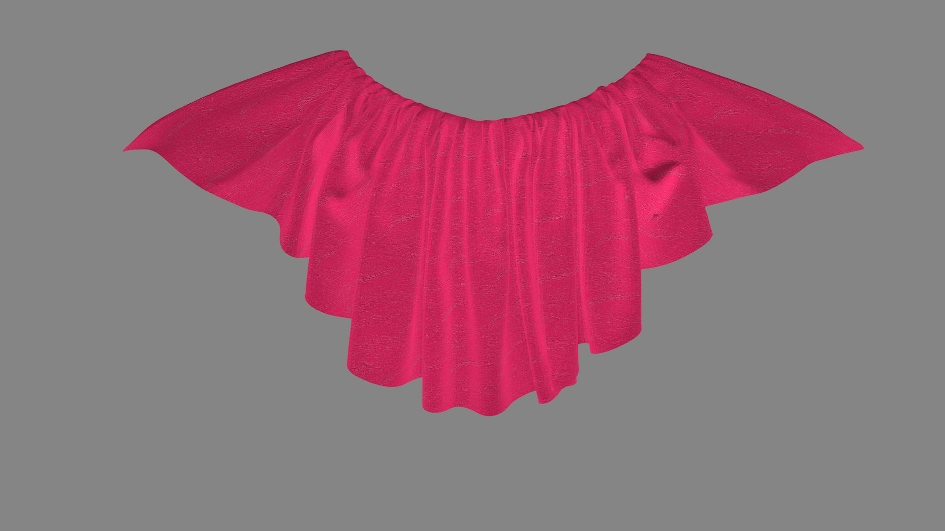 Dress collars scarves and necklaces decorated 3d models 3D model_4