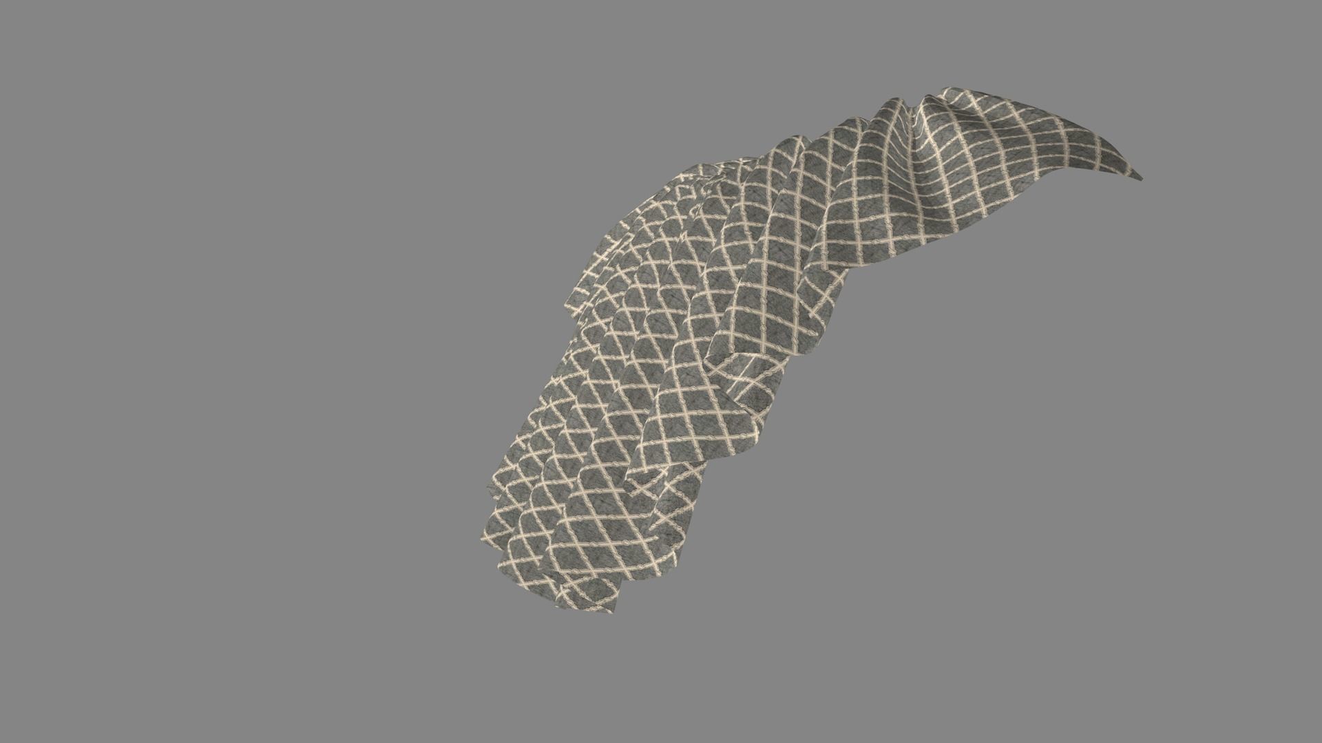 Dress collars scarves and necklaces decorated 3d models 3D model_2