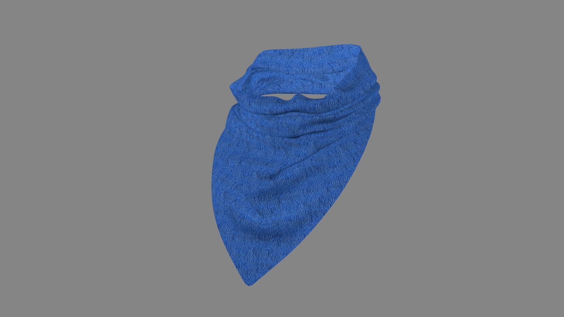 Dress collars scarves and necklaces decorated 3d models 3D model_3