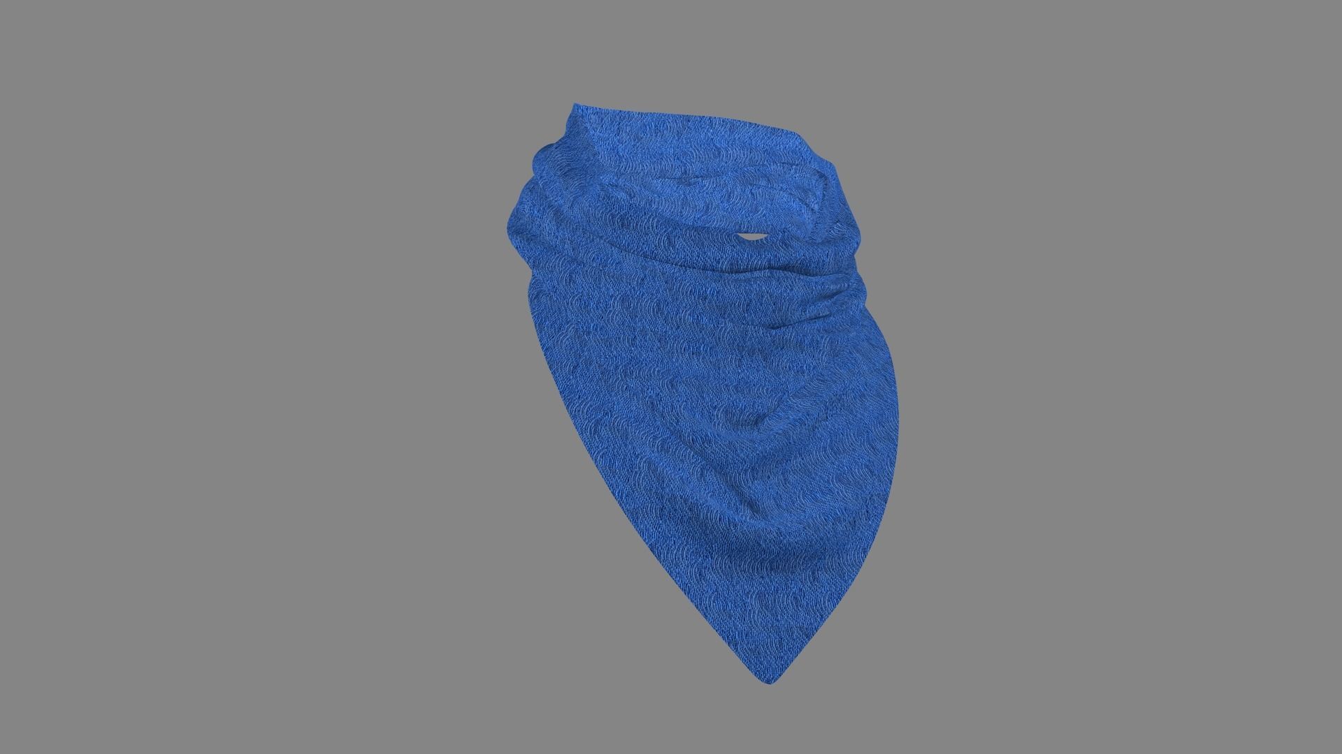 Dress collars scarves and necklaces decorated 3d models 3D model_2