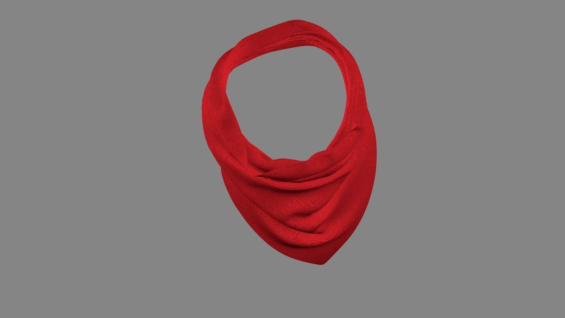 Dress collars scarves and necklaces decorated 3d models 3D model_6