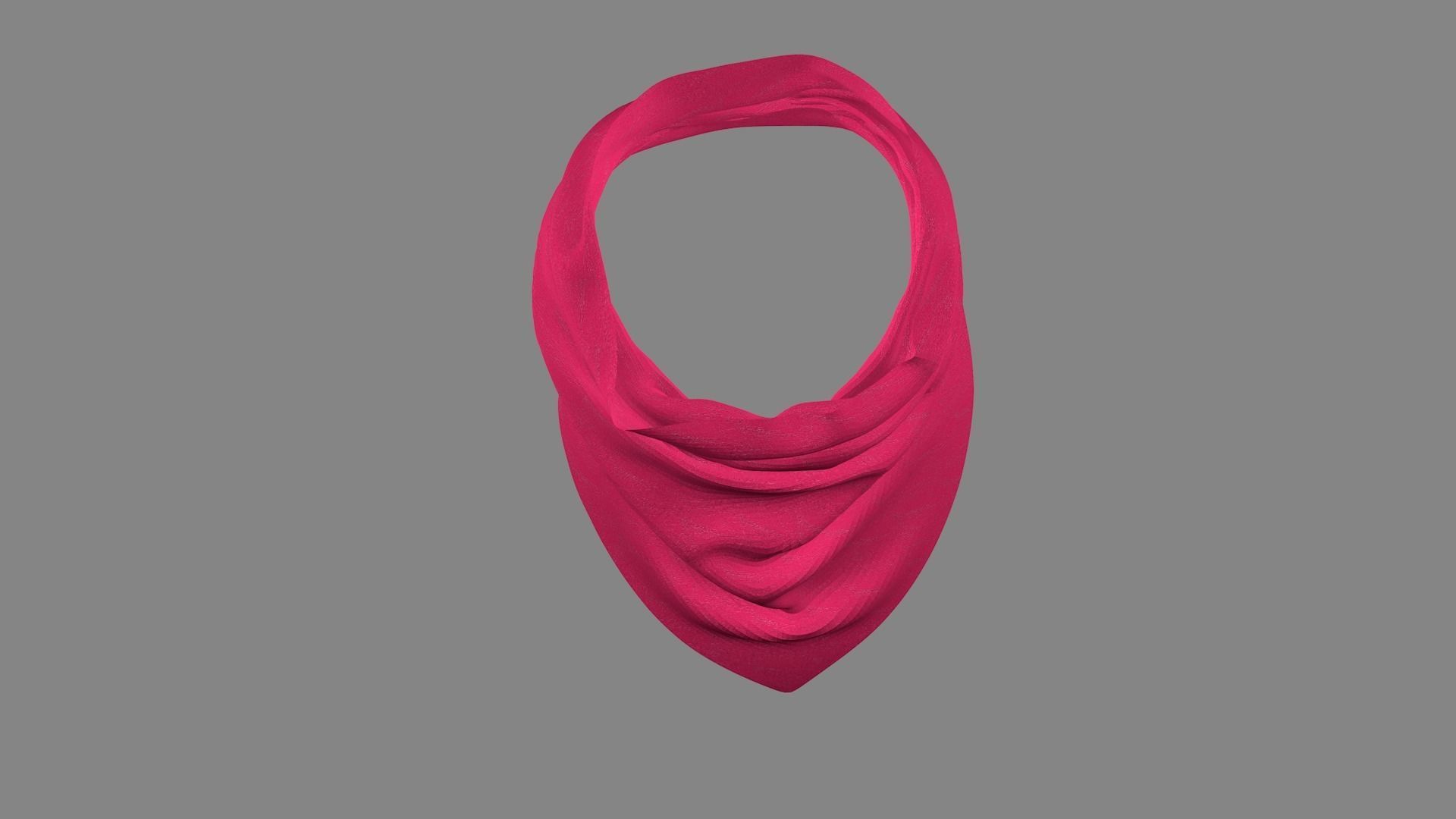 Dress collars scarves and necklaces decorated 3d models 3D model_6