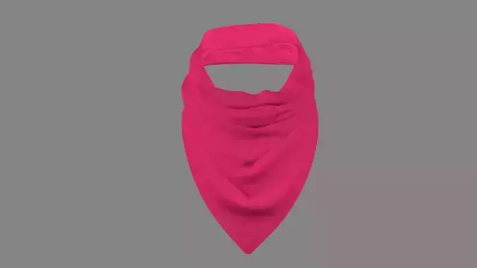 Dress collars scarves and necklaces decorated 3d models