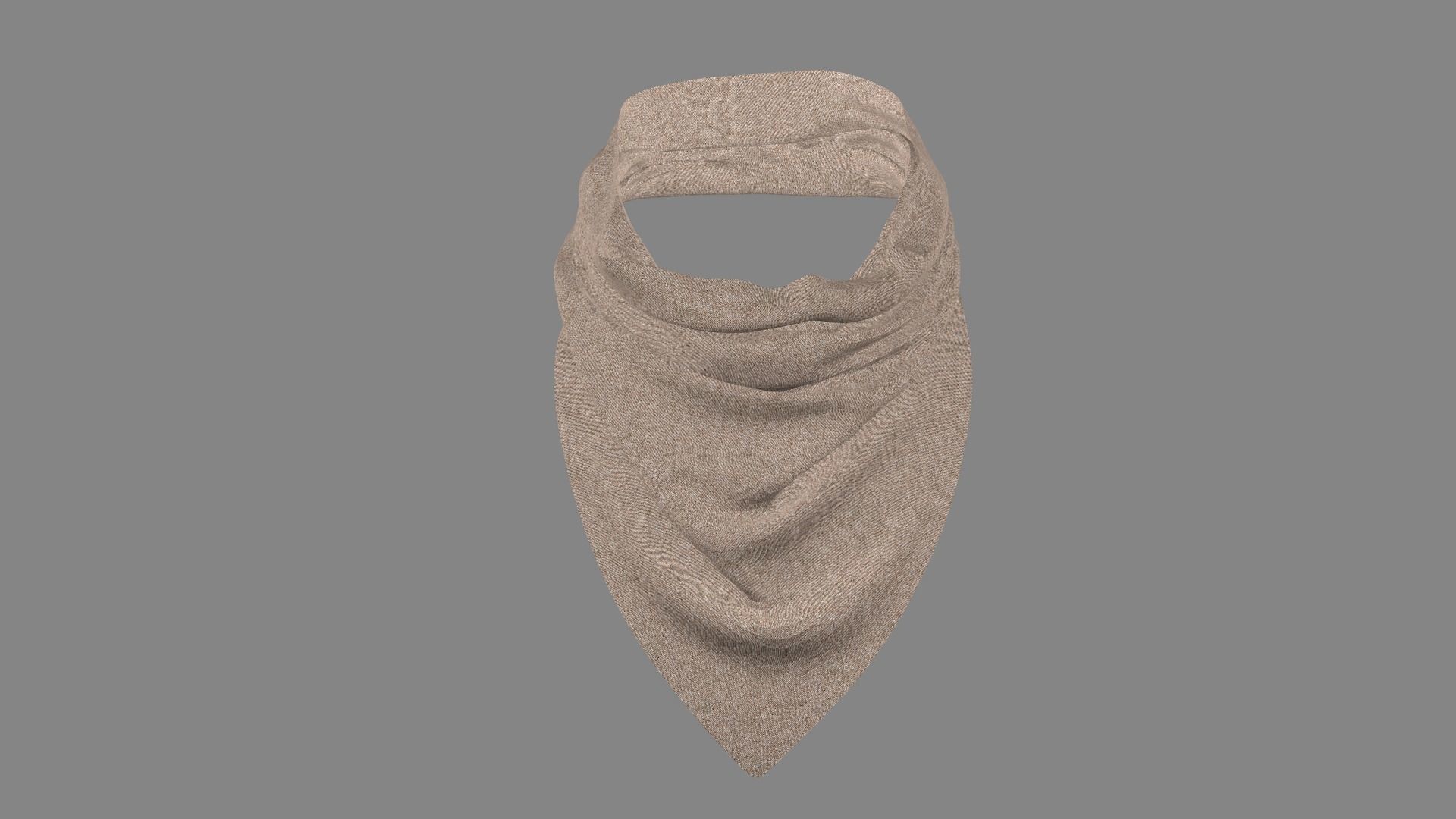 Dress collars scarves and necklaces decorated 3d models 3D model_2