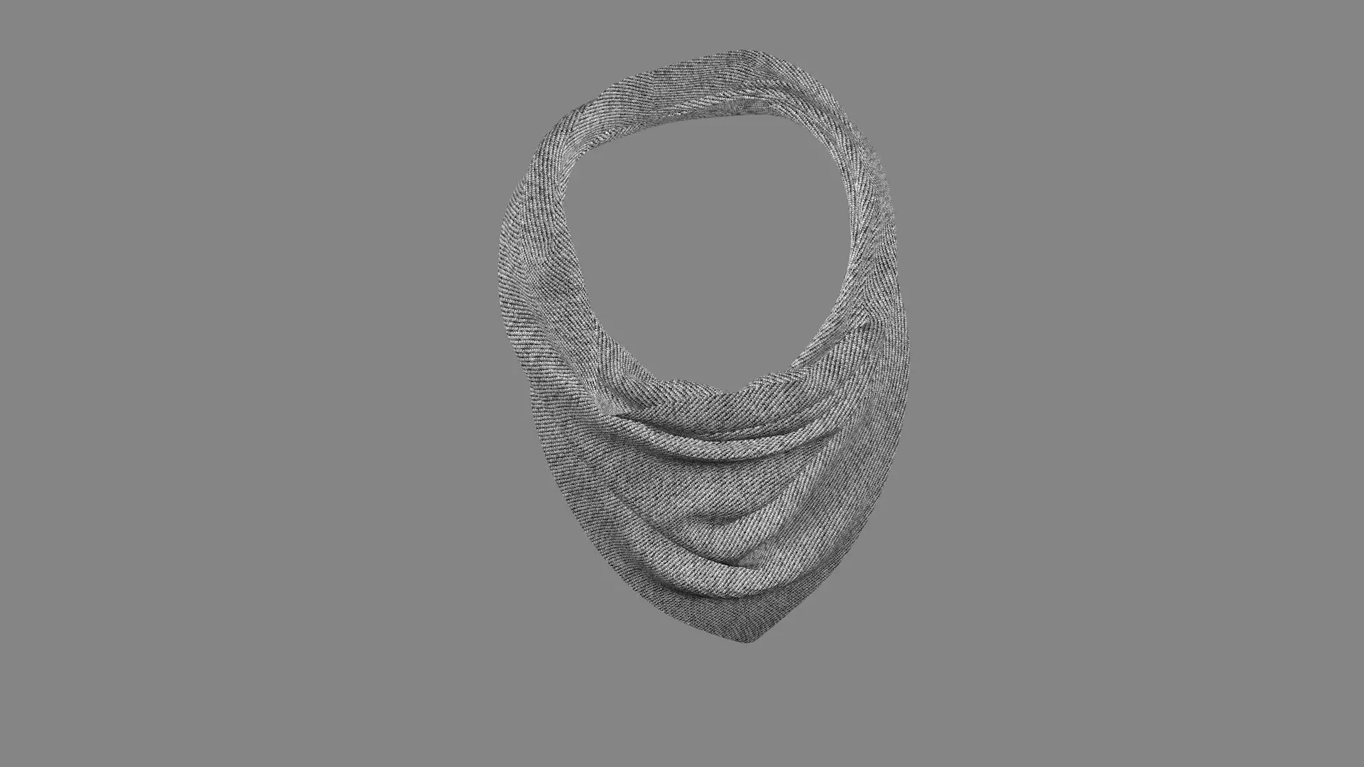 Dress collars scarves and necklaces decorated 3d models 3D model_0