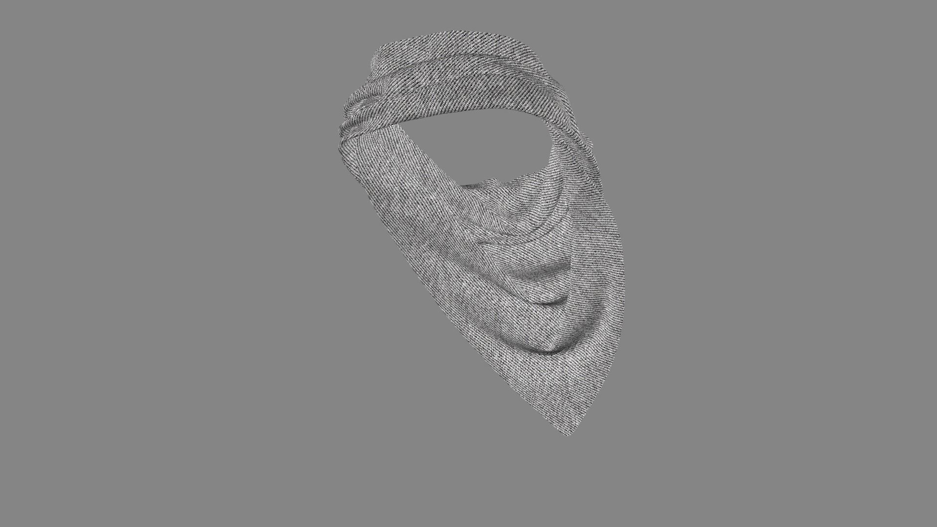 Dress collars scarves and necklaces decorated 3d models 3D model_5