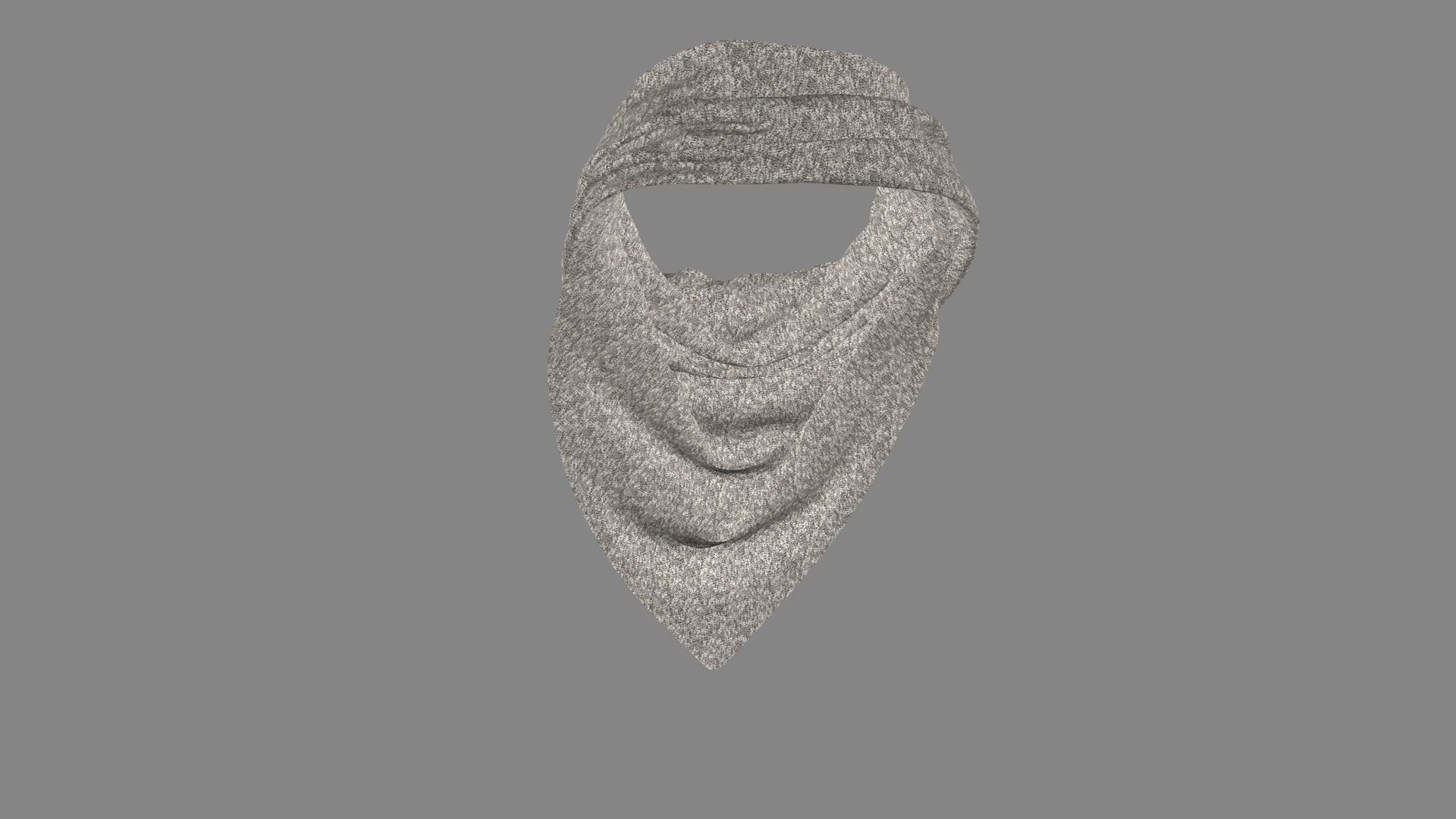 Dress collars scarves and necklaces decorated 3d models 3D model_3