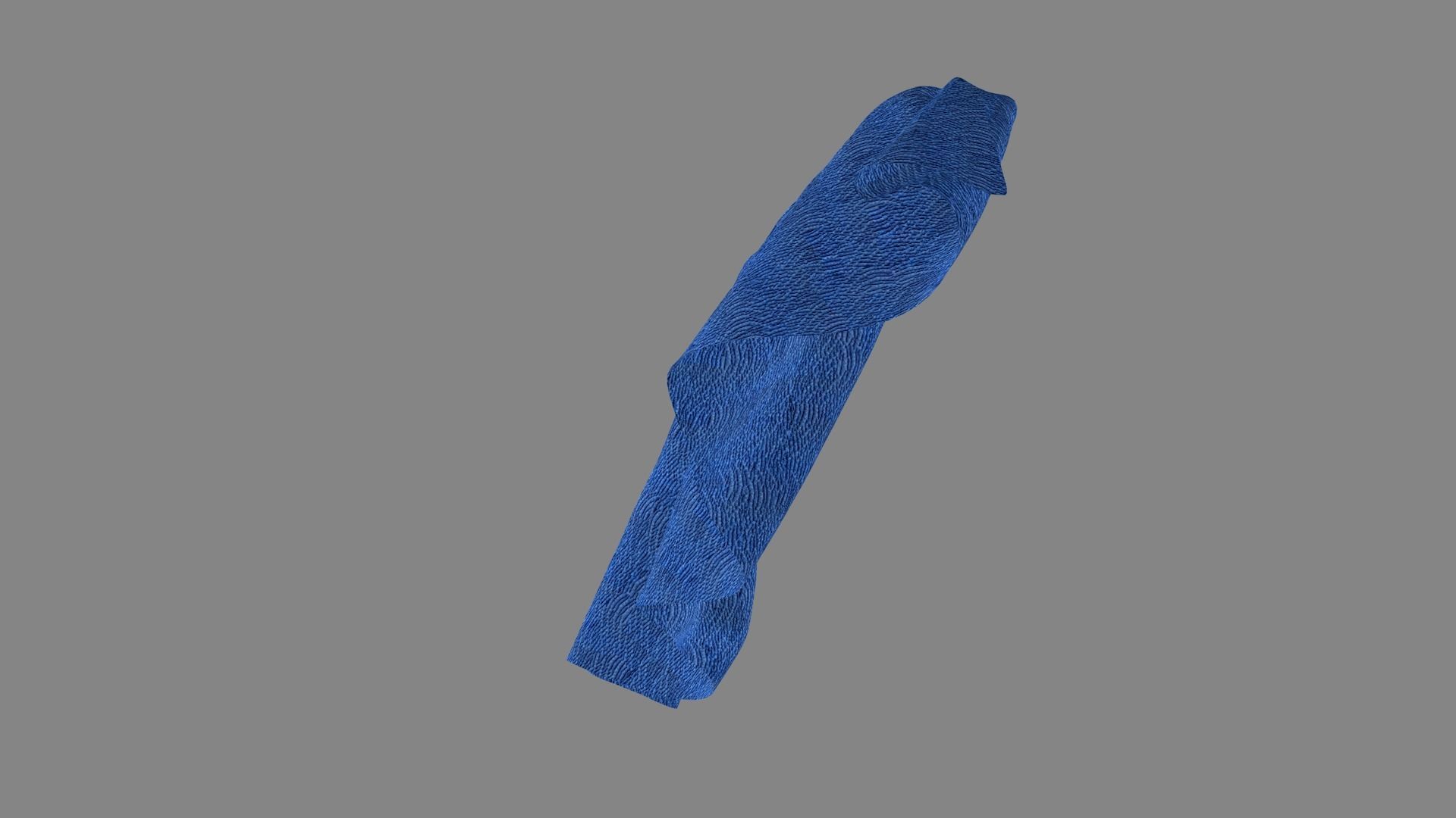 Dress collars scarves and necklaces decorated 3d models 3D model_2