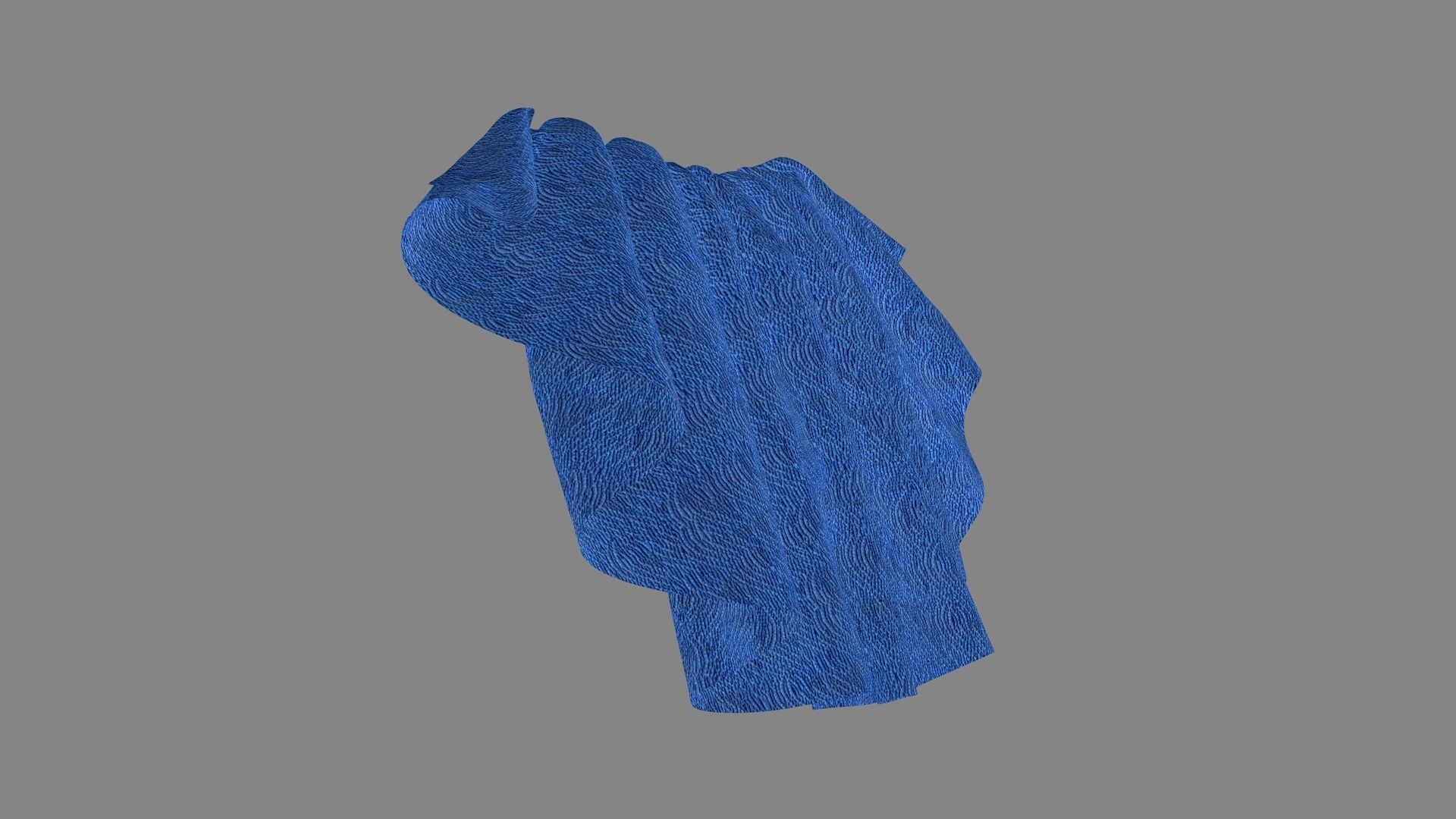 Dress collars scarves and necklaces decorated 3d models 3D model_6