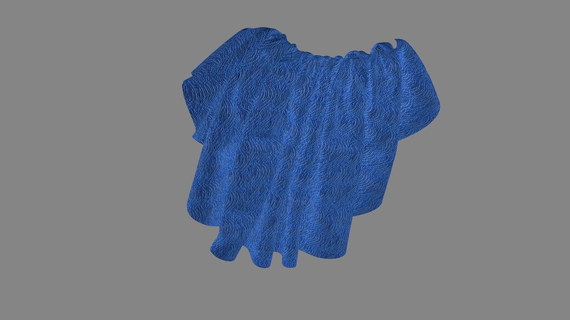 Dress collars scarves and necklaces decorated 3d models 3D model_3