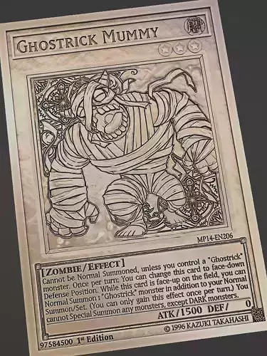 ghostrick mummy - yugioh