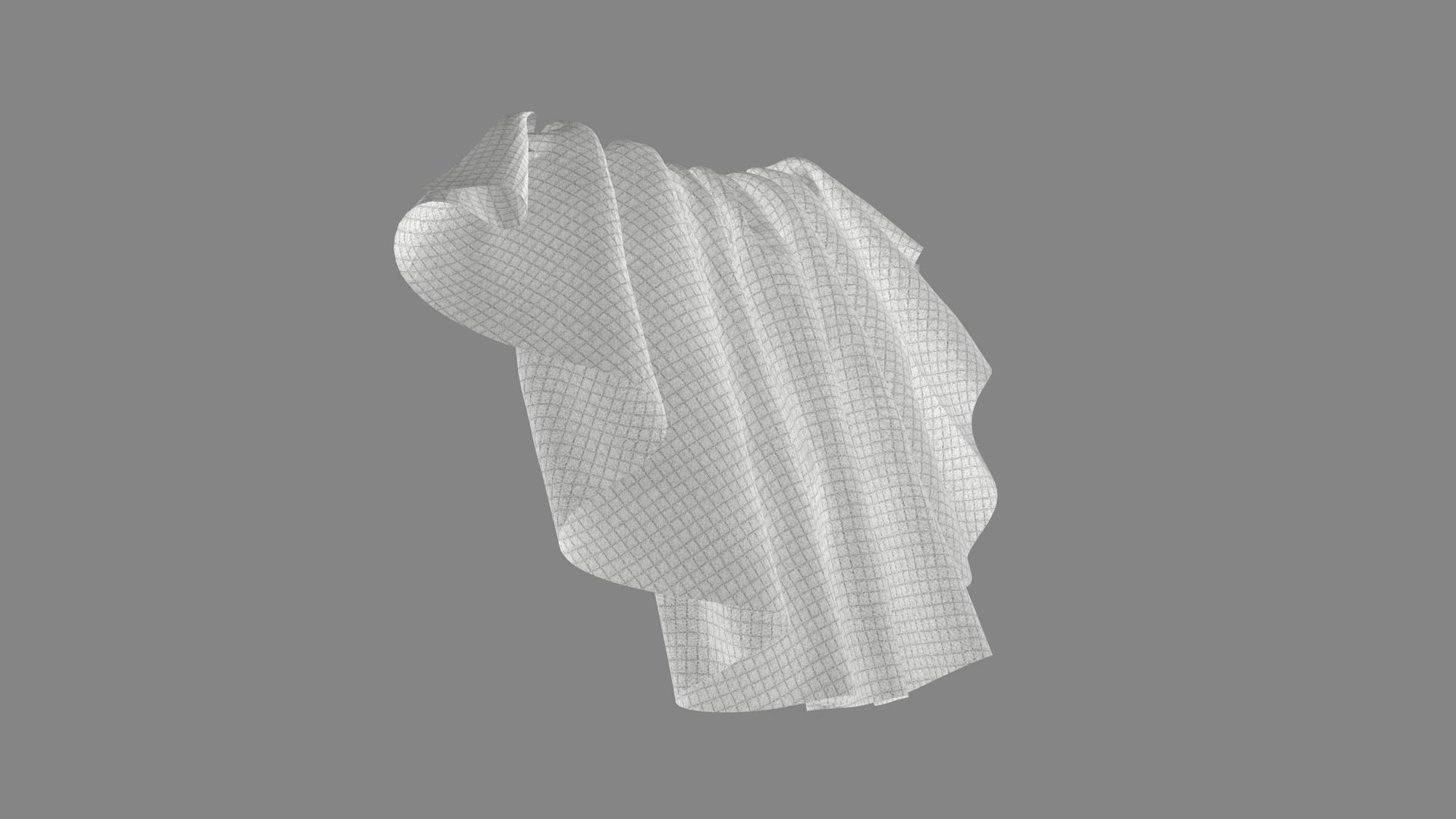 Dress collars scarves and necklaces decorated 3d models 3D model_6