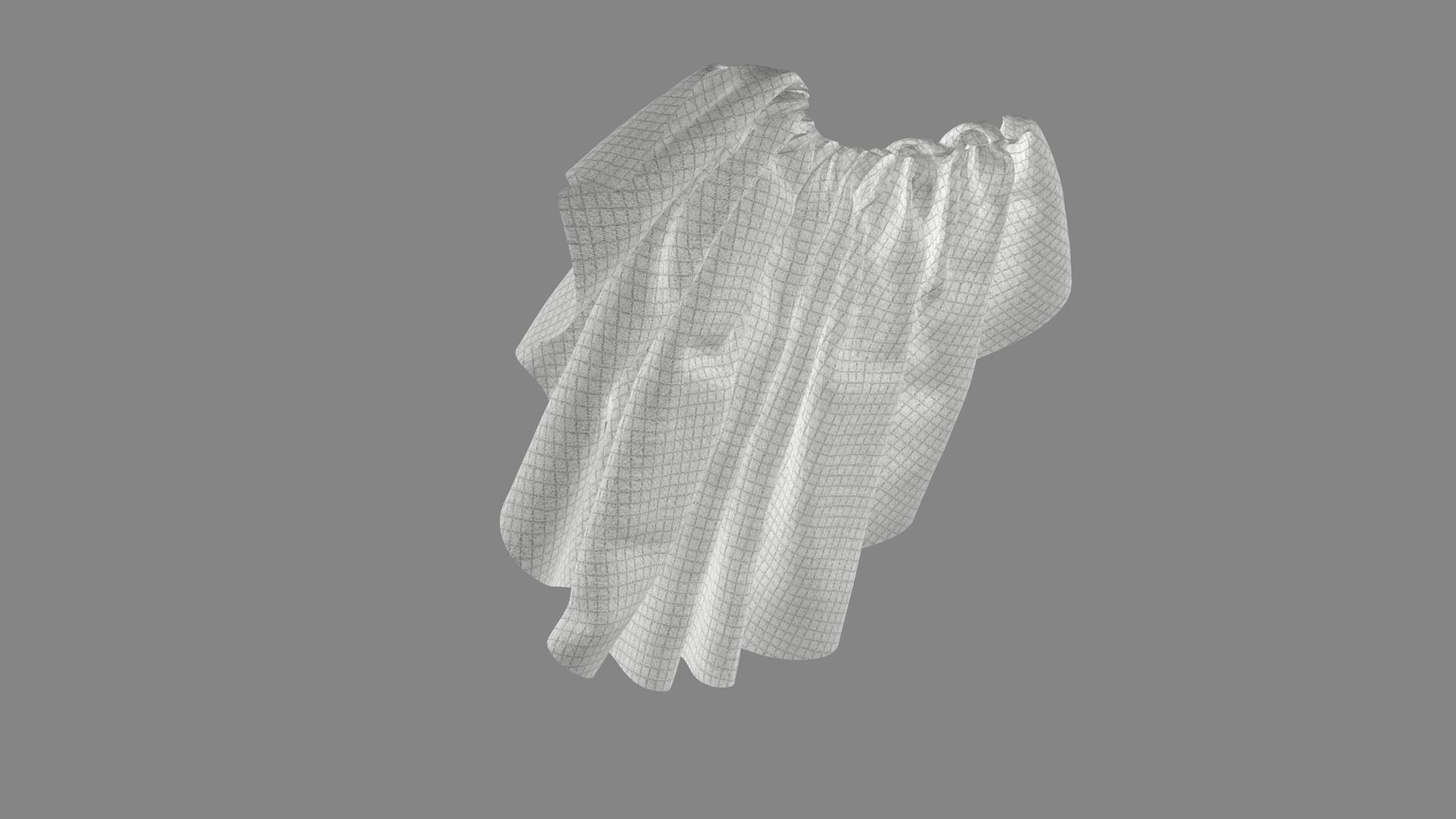 Dress collars scarves and necklaces decorated 3d models 3D model_3