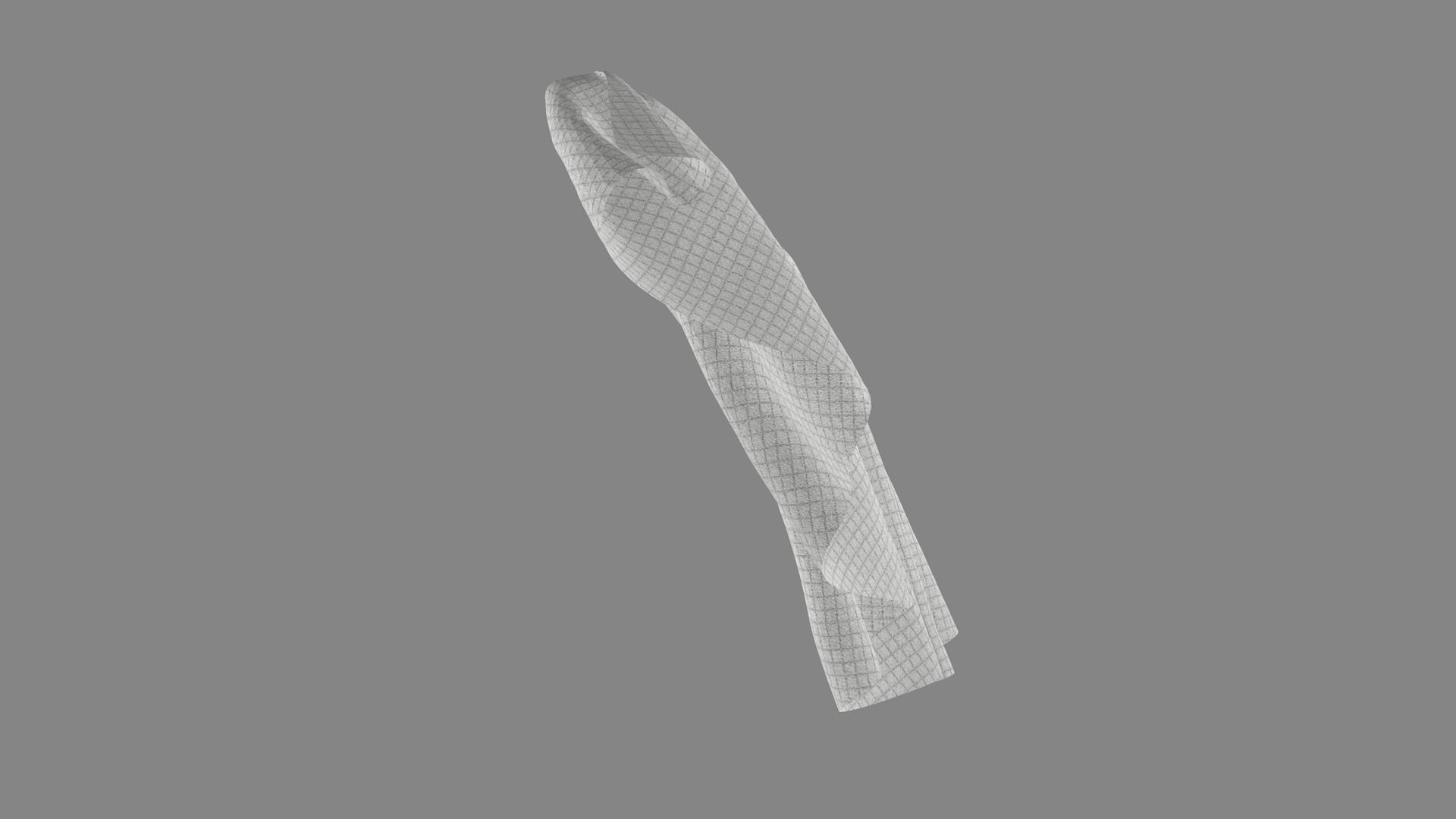 Dress collars scarves and necklaces decorated 3d models 3D model_5