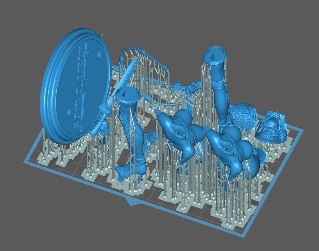 Soul Calibur Ivy - 1TO10 STL FILE 3D PRINT MODEL 3D print model_19