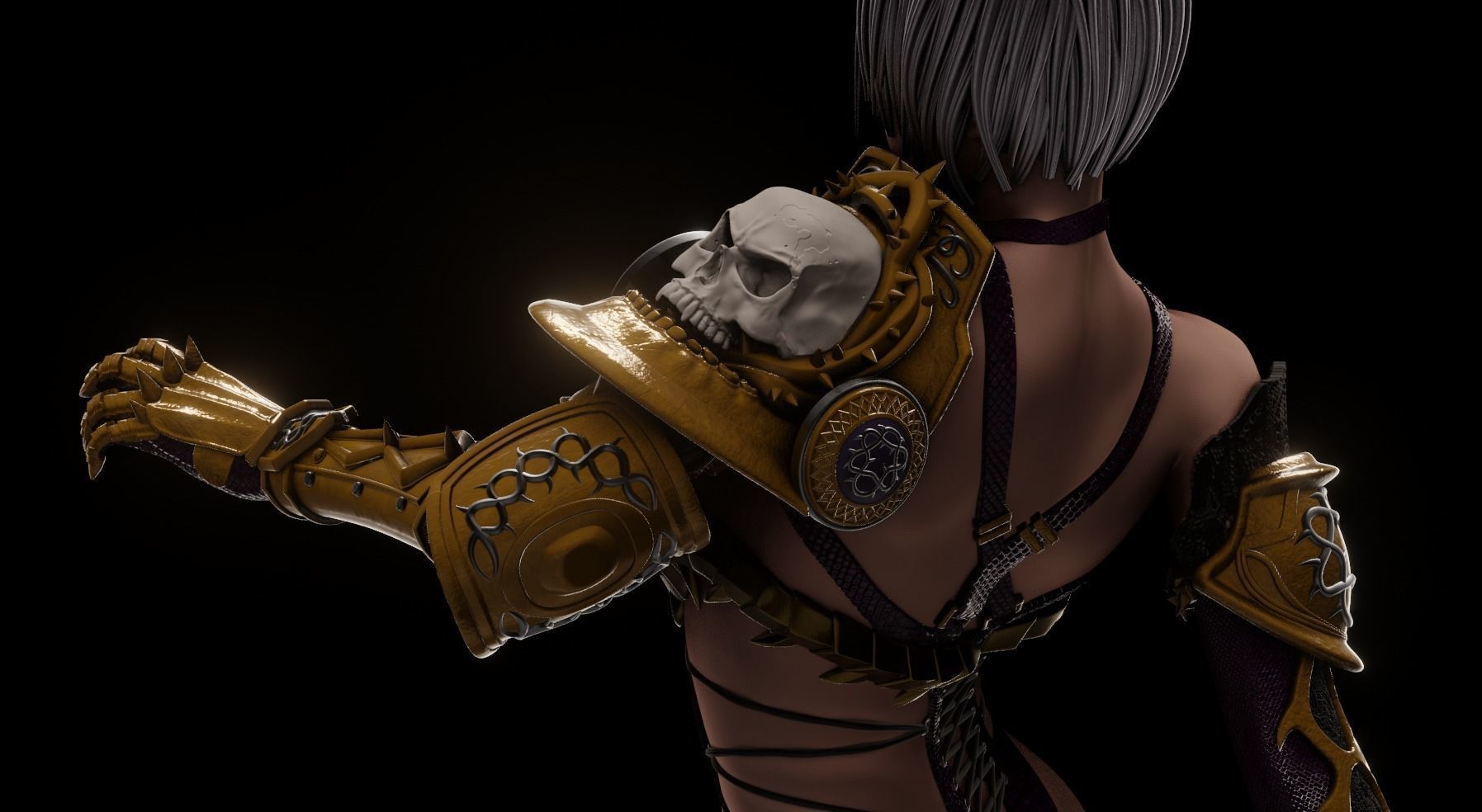 Soul Calibur Ivy - 1TO10 STL FILE 3D PRINT MODEL 3D print model_15