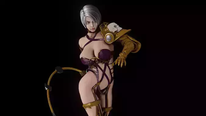 Soul Calibur Ivy - 1TO10 STL FILE 3D PRINT MODEL 3D print model