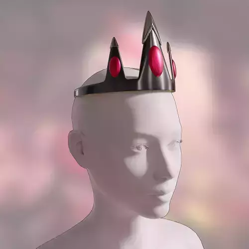 CHARLIE MORNINGSTAR CROWN COSPLAY HAZBIN HOTEL