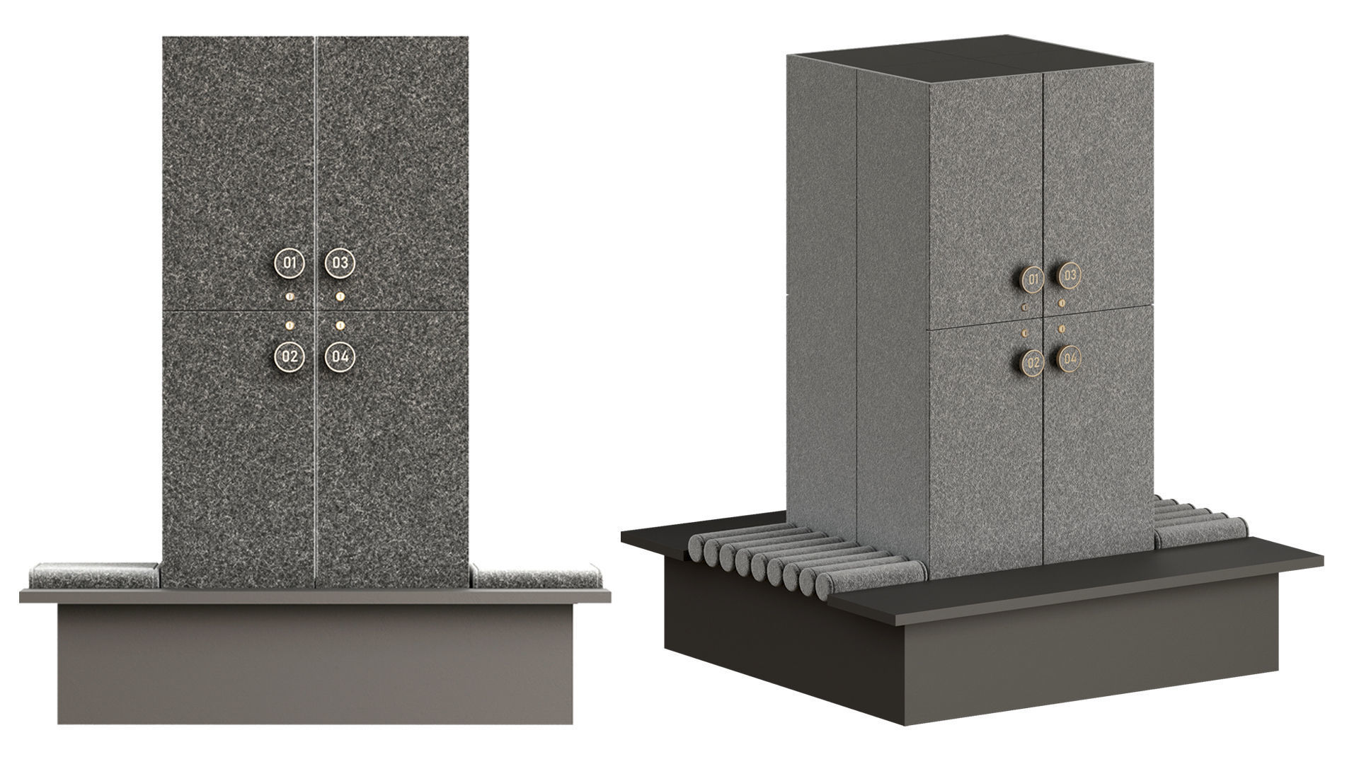 Lockers01 3D model_4