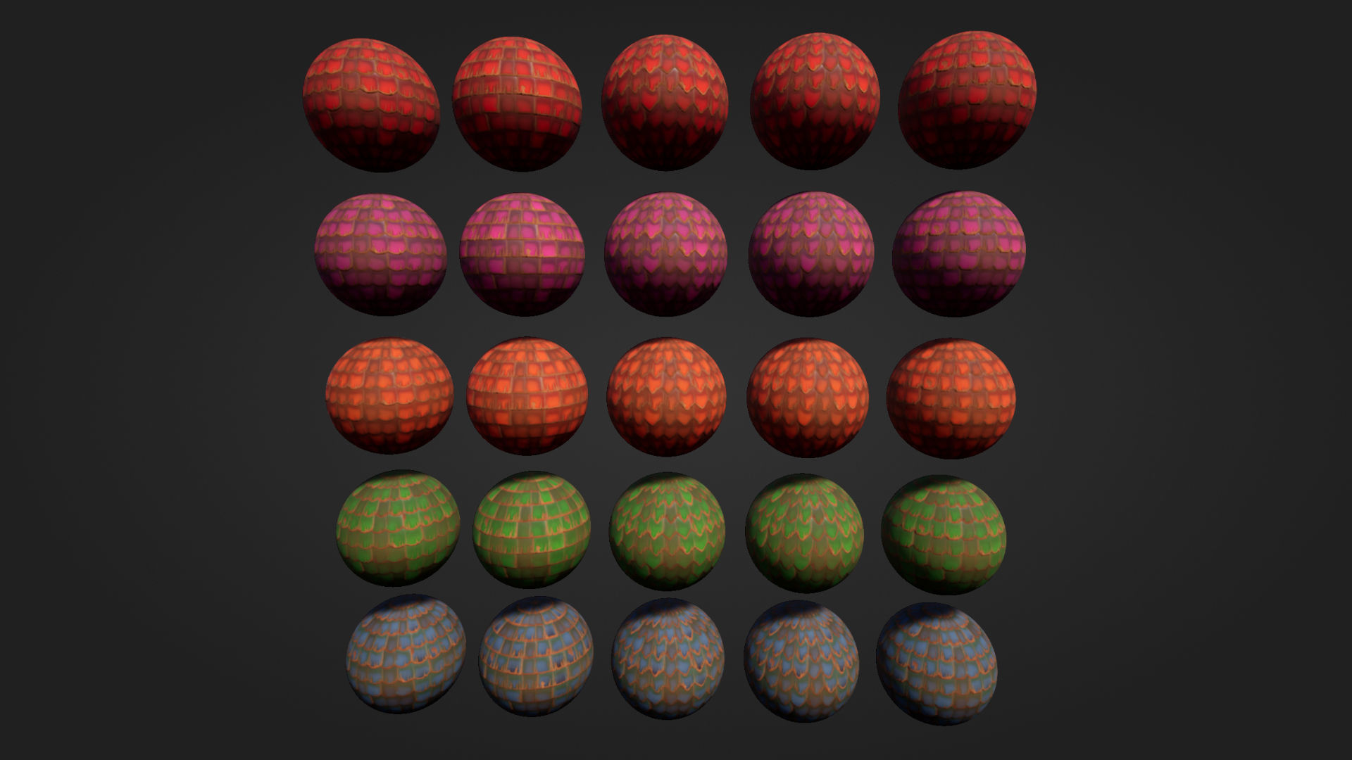 Stylized Wooden Roof Pack Low-poly 3D model_11