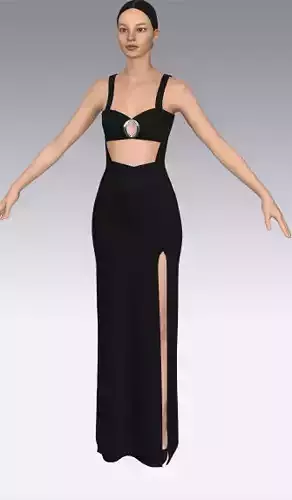 Dress heart shape neckline 