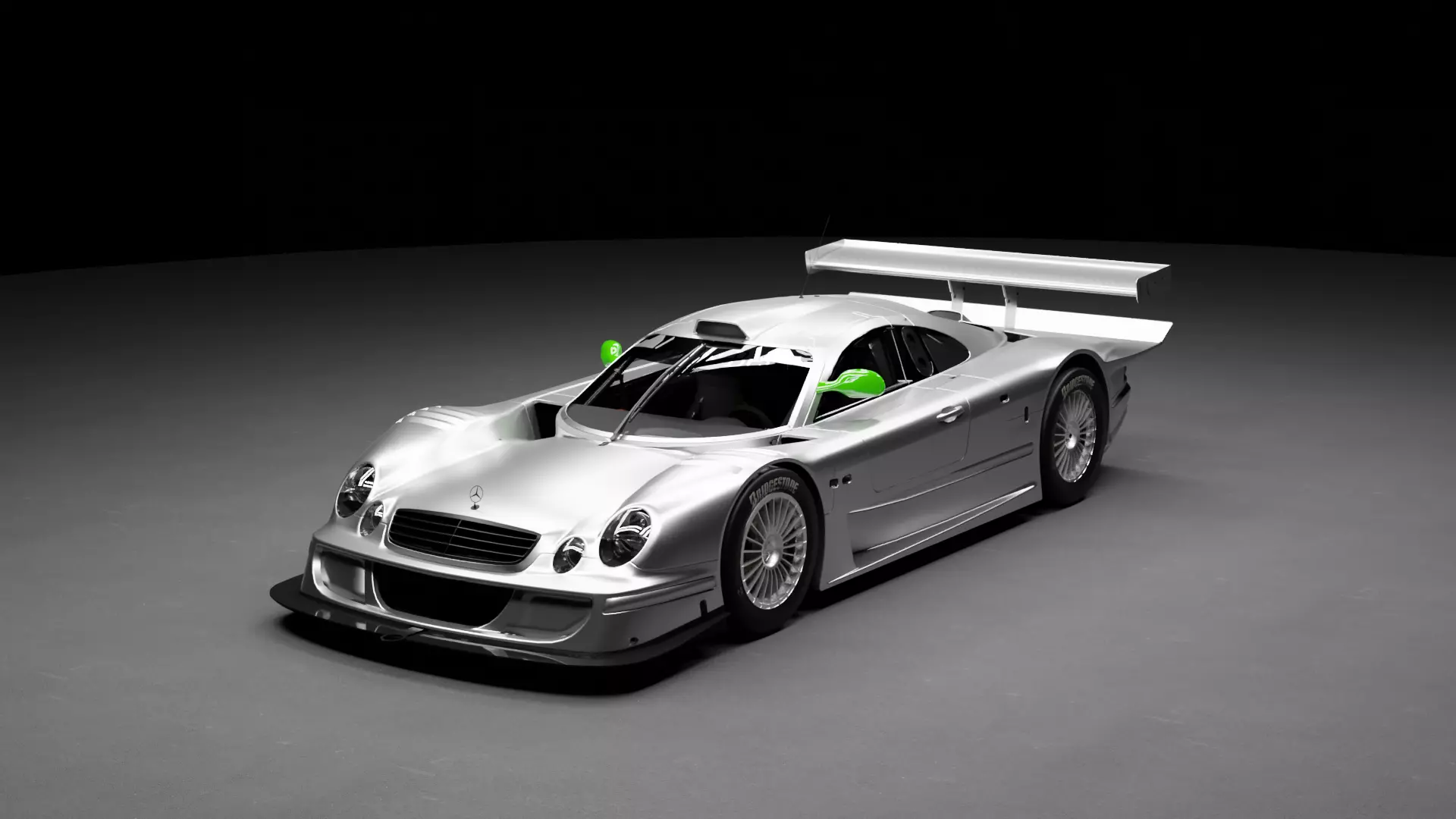 Mercedes CLK GTR 3D model