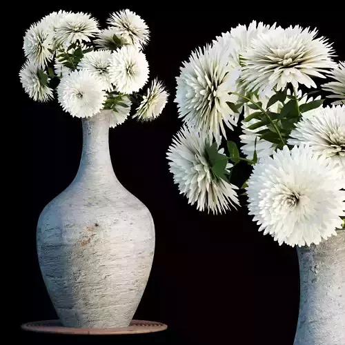 Bouquet in vase vol 249-3dsmax 3D model